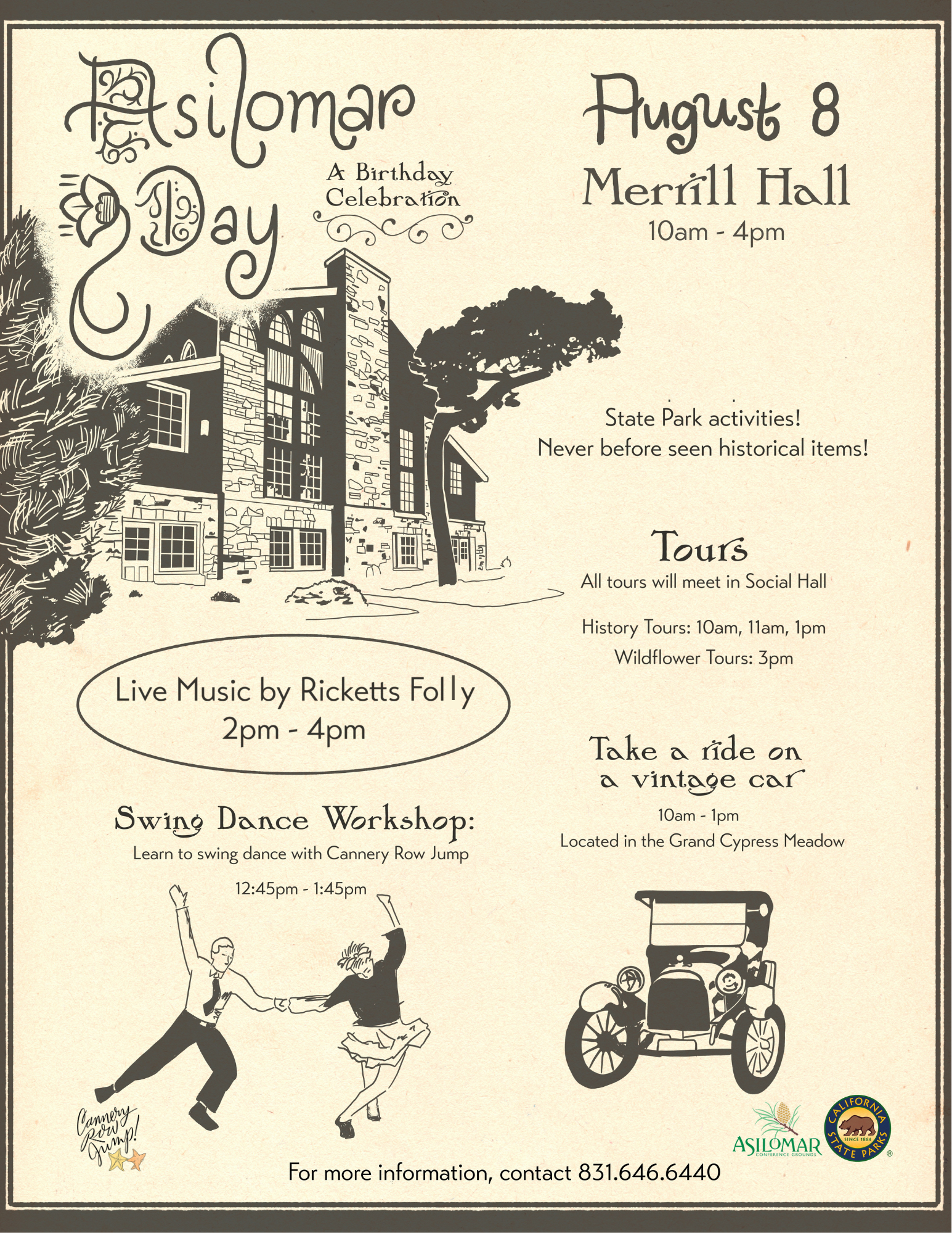 Asilomar Day flyer